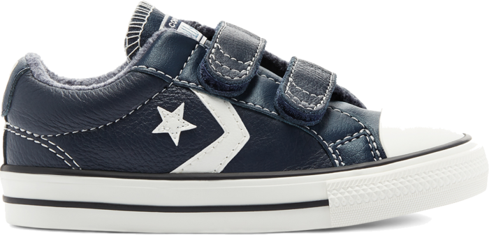 Converse Leather + Heathered Knit Easy-On Star Player Low Top Black 770031C