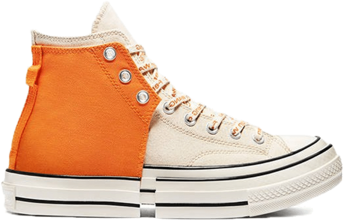 Converse Chuck Taylor All Star 70 Hi 2-in-1 Feng Chen Wang Orange Ivory 169840C