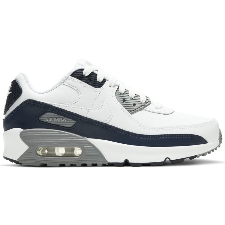 shit thermometer Matroos Nike Air Max 90 GS 'Obsidian' White CD6864-105