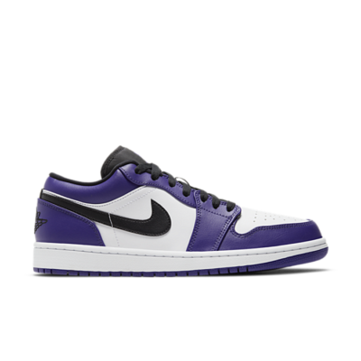 Air Jordan 1 Low Court Purple White 553558-500