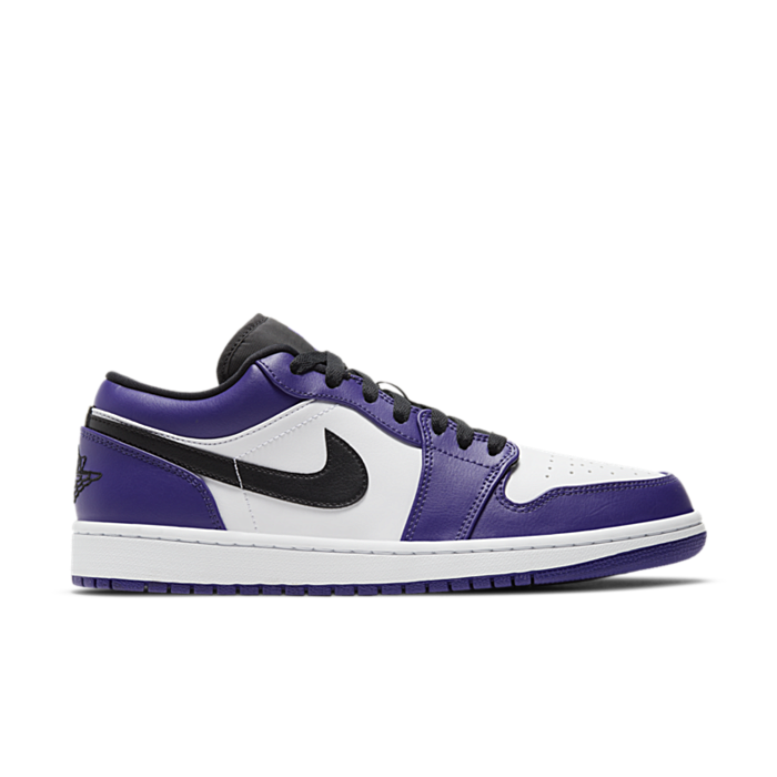 Air Jordan 1 Low Court Purple White 553558-500