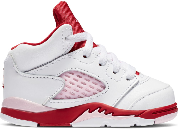 Jordan 5 Retro White Pink Red (TD) 725172-106