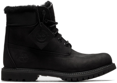 Timberland Wmns 6 Inch Premium Shearling Lined WP Boot Black TB0A1U7S0011
