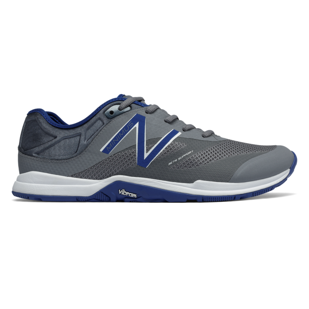Herren New Balance Minimus 20v5 Trainer Grey/Blue | Grijs