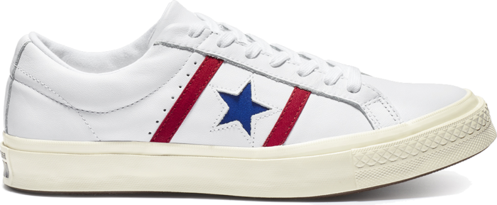 Converse One Star Academy Low ‘White Blue Red’ White 163758C