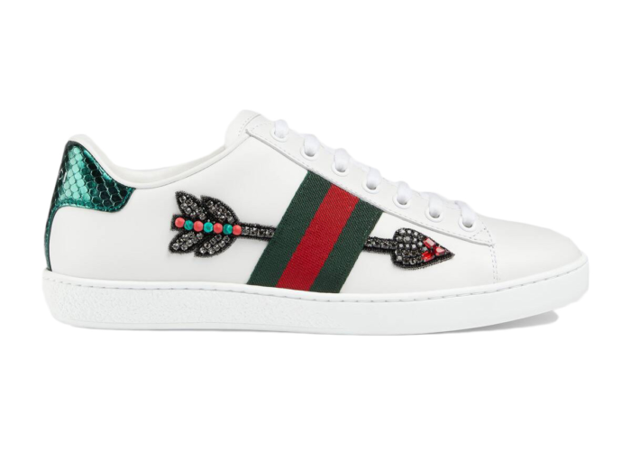 Gucci Ace Embroidered Arrow 454551 02JP0 9064