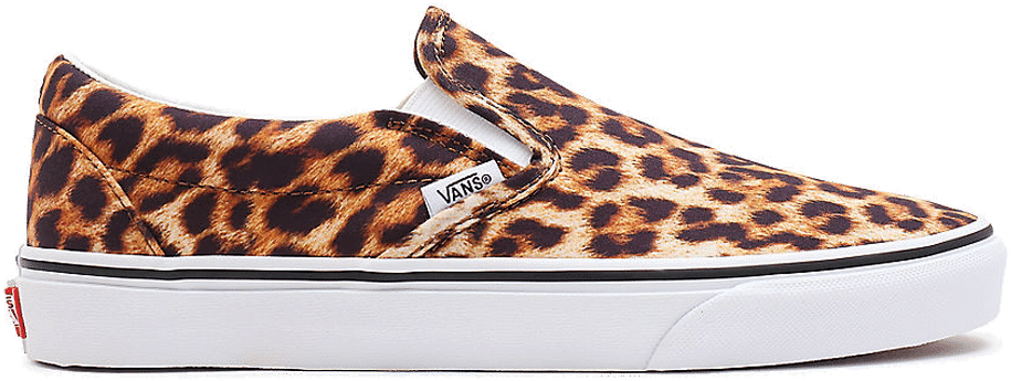 vans classic slip on leopard