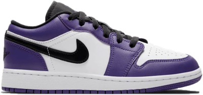 Jordan 1 Low Court Purple White (GS) 553560-500