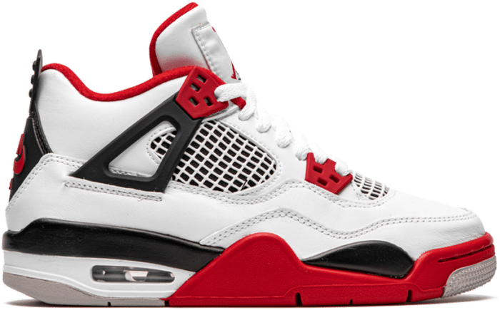 Jordan 4 Retro Fire Red (2020) (GS) 408452-160