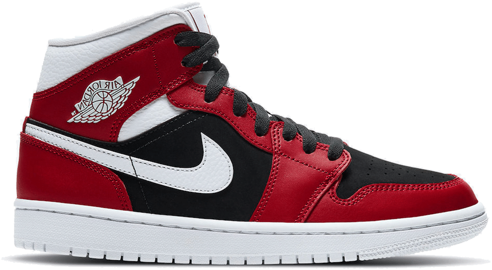 air jordans 1 mid gym red