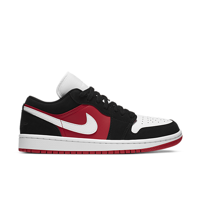 jordan 1 low gym red white black