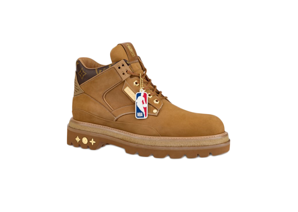 Louis Vuitton x NBA Oberkampf Ankle Boot Beige 1A8EMF