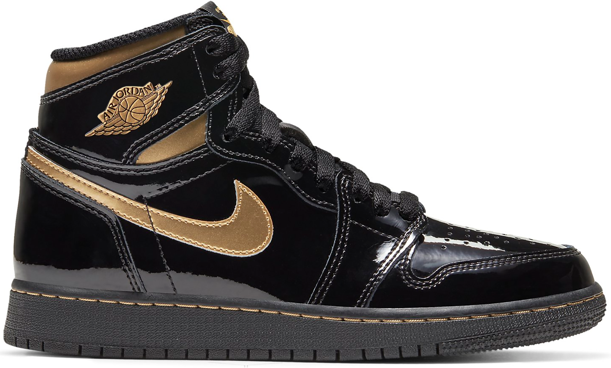 new jordan 1 black and gold