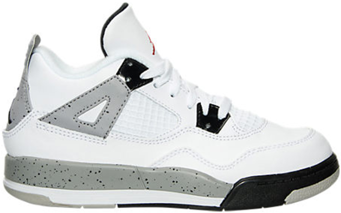 air jordans retro 4 white cement