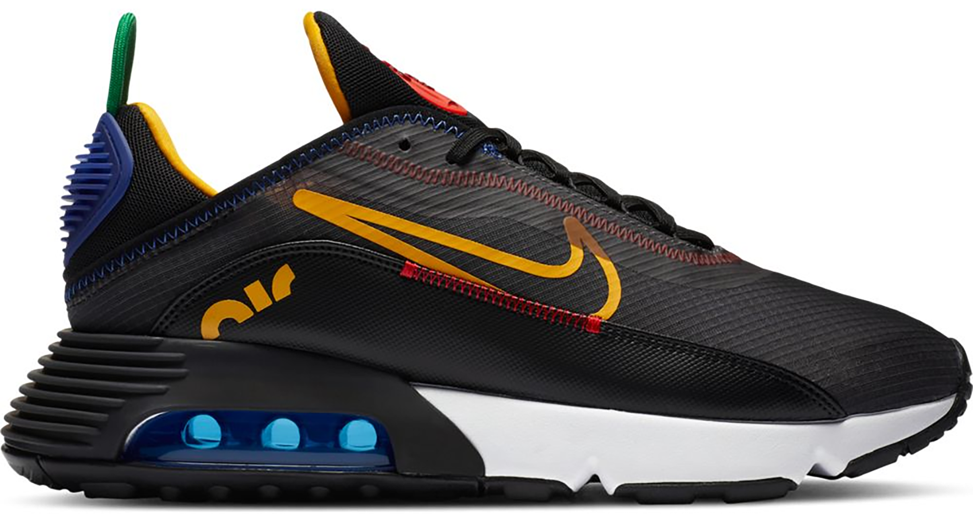 Nike air max store 2090 zwart geel