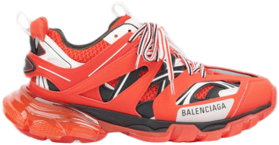 Balenciaga Track Clear Sole Red 647742W3BZ16591