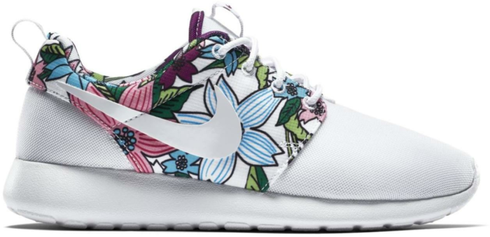 Nike Roshe Run White Floral Aloha (W) 599432-113