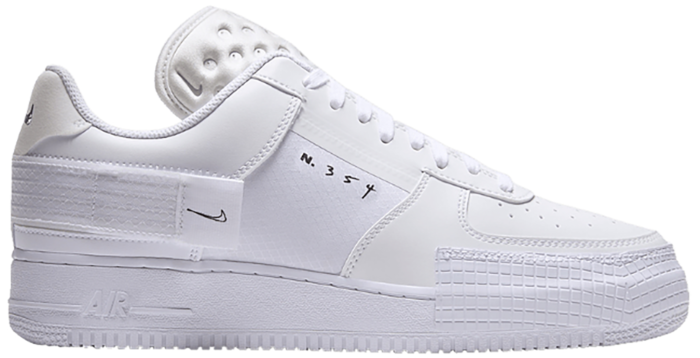 Nike Air Force 1 Type White CQ2344-101/CT2584-100 | Wit