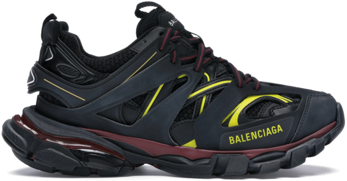 Balenciaga Track Trainers Black Bordeaux 542023W1GB16162