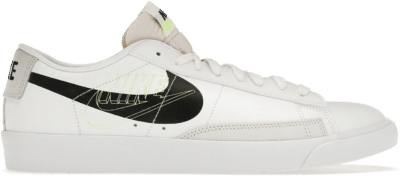 Nike Blazer Low Print White Black Volt DA4652-100