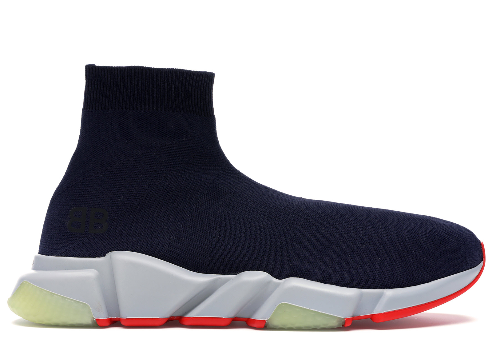 Balenciaga Speed Trainer Blue Orange 506344W05G0-4102 | Blauw