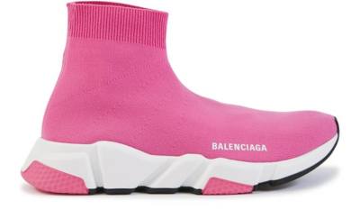 Balenciaga Speed Trainers Mid Pink White (W) 587280 W1721 5000