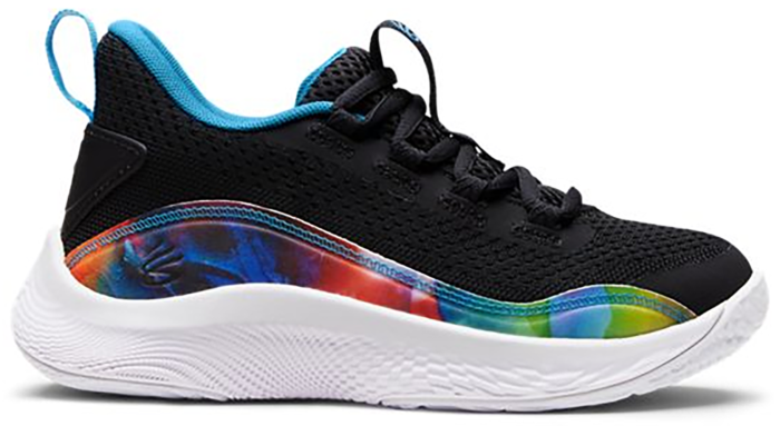 Under Armour Curry 8 Tie Dye Black (PS) 3024034-001