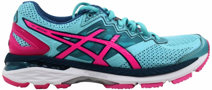 ASICS GT 2000 4 Turquoise/Hot Pink-Autumn Glory (W) T656N-4034