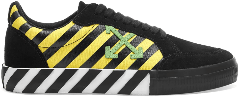 off white vulc black yellow green