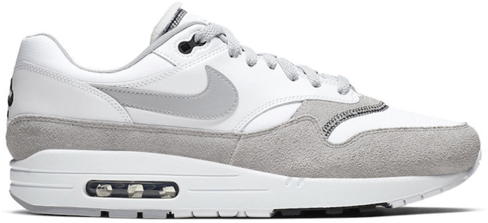 nike air max 1 grijs wit