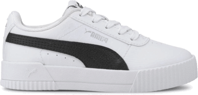 Puma puma carina snake sneakers zwart/wit kinderen zwart/wit