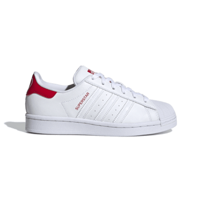 adidas Superstar White Scarlet (Youth) FW0817