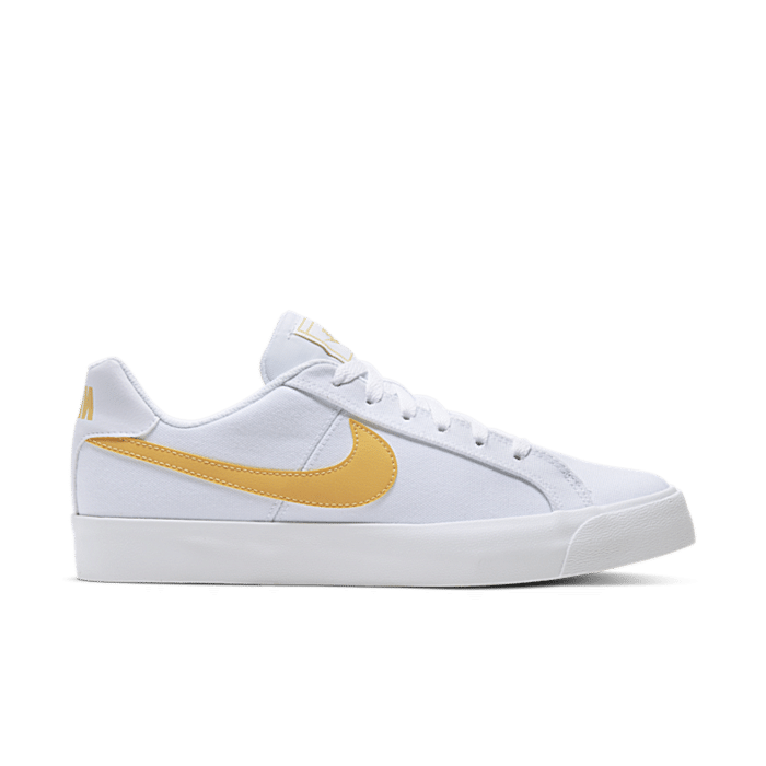 Nike Court Royale AC Canvas White Topaz Gold (Women’s) CD5405-102