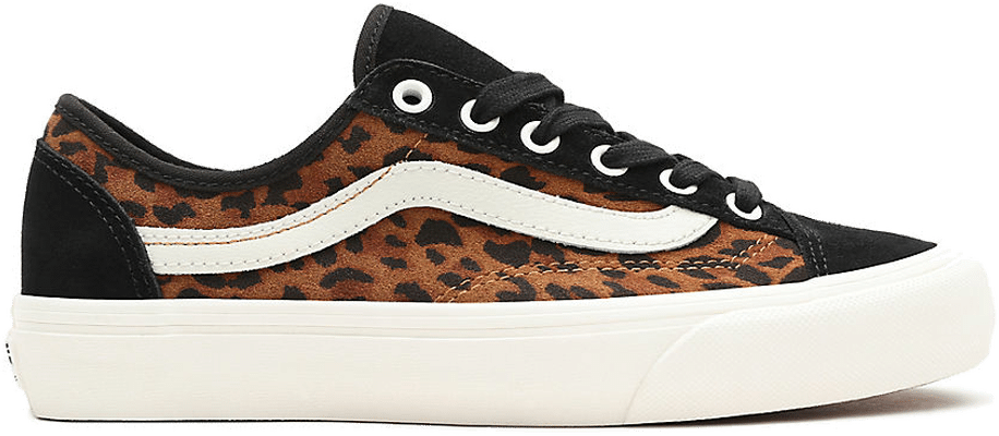 vans 36 decon leopard