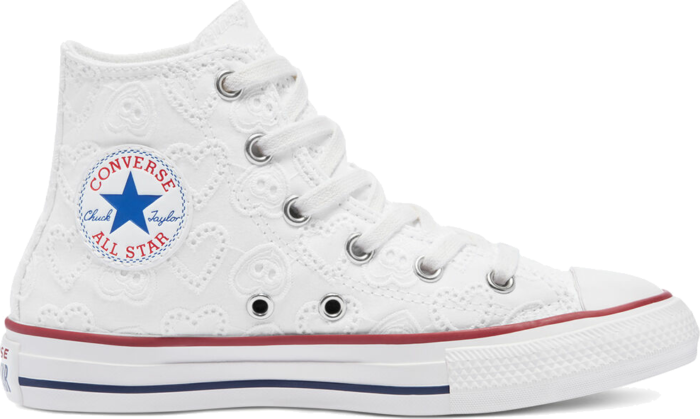 Converse Love Ceremony Chuck Taylor All Star High Top White/Vintage White/Multi 671097C