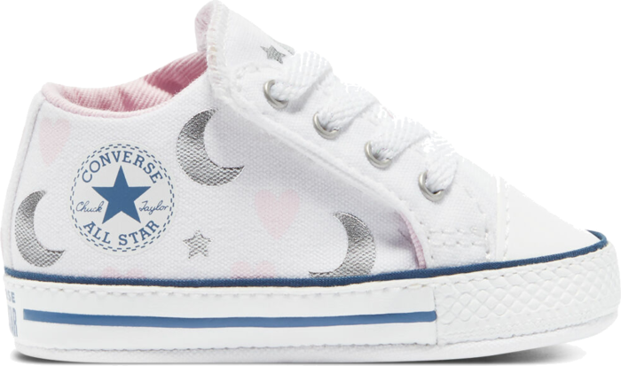 Converse My Wish Chuck Taylor Cribster Mid White/Pink/Silver 871092C