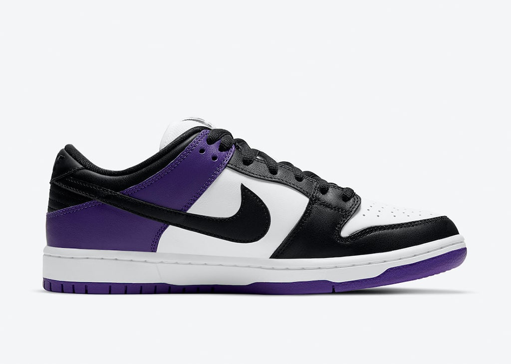 Ook voor de Nike SB Dunk ‘Court Purple’ verschijnen de officiële foto’s