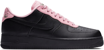 Nike Air Force 1 Low Quilted Heel Black Pink CJ1629-001