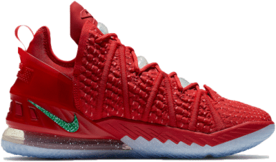 Nike LeBron 18 X-Mas in LA DB8148-601