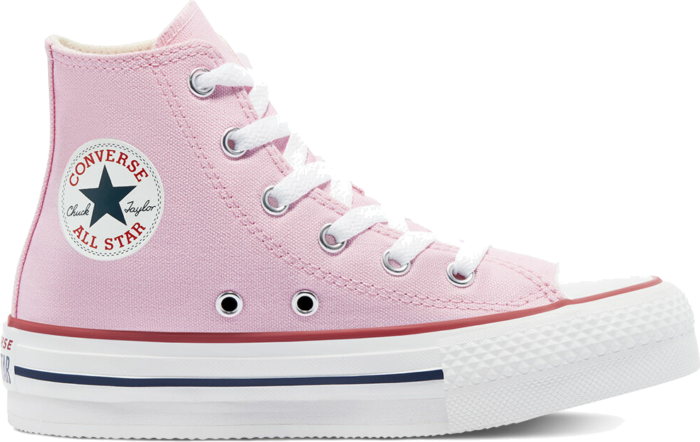 Converse Converse Color EVA Platform Chuck Taylor All Star High Top Pink Glaze/White/Pink Glaze 671106C