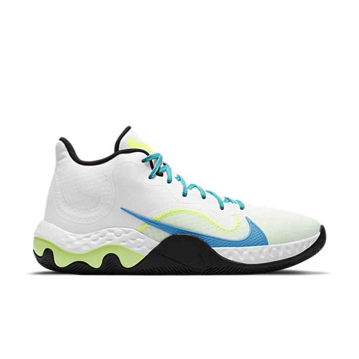 Nike Renew Elevate White Volt Light Blue Fury CK2669-102