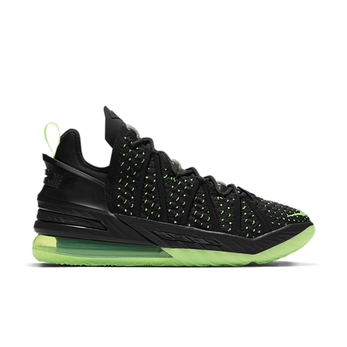 Nike LeBron 18 Black/Electric Green-Black CQ9283-005