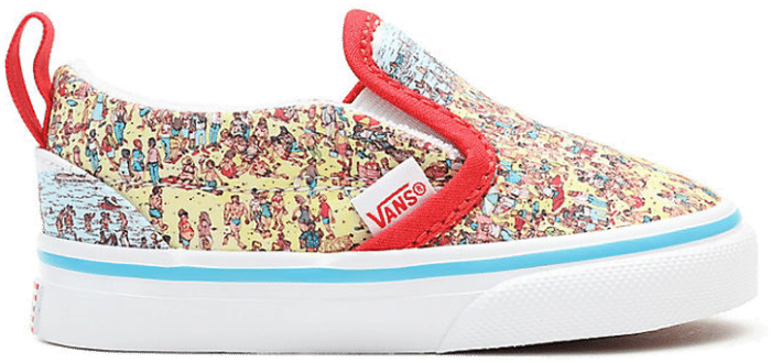 VANS Vans X Where’s Waldo? Slip-on V Peuterschoenen  VN0A34883WO