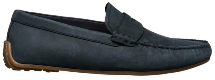 Clarks Reazor Penny Nubuk Heren mocassins 261503227 blauw 261503227