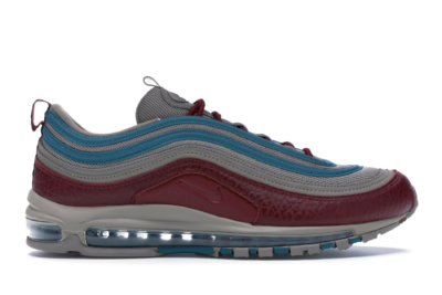 Nike Air Max 97 Light Taupe Geode Teal Team Red AQ4126-202