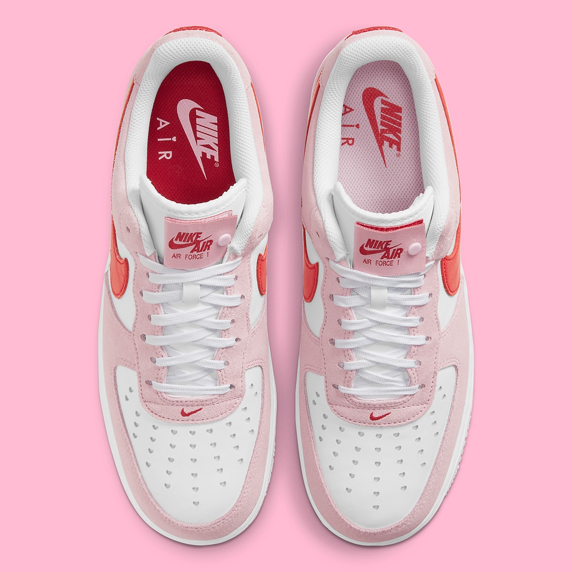 De nieuwe Nike Air Force 1 Love Letter is dé perfecte Valentijnsdate!