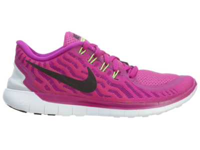 Nike Free 5.0 Fuchsia Flash Black-Pink Pow-Hot Lava (W) 724383-501