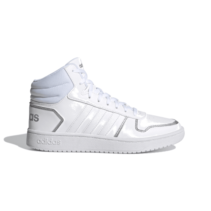 adidas Hoops 2.0 Mid Cloud White FY6023