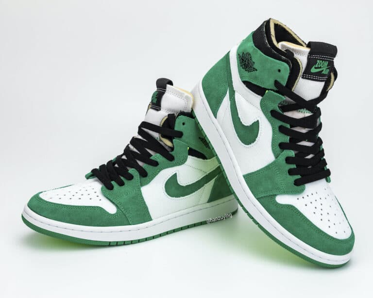 Check het beeldmateriaal van de nieuwe Air Jordan 1 Zoom CMFT Stadium Green