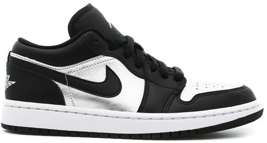 jordan 1 high black metallic silver